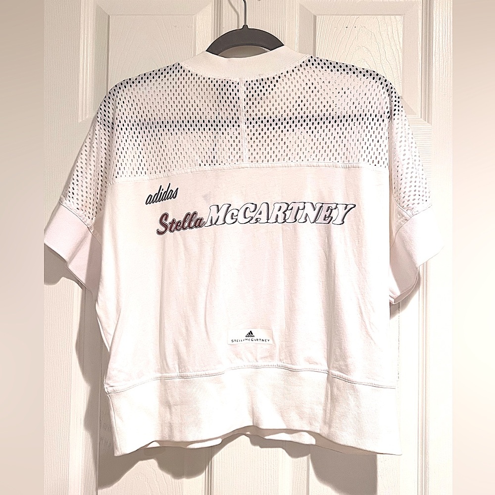 Sells McCartney / Adidas women’s training mesh tee